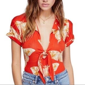 🍊Free People Top 🍊
